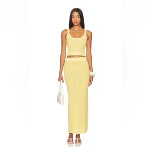 Revolve x SNDYS  Josephine Women's Skirt Set